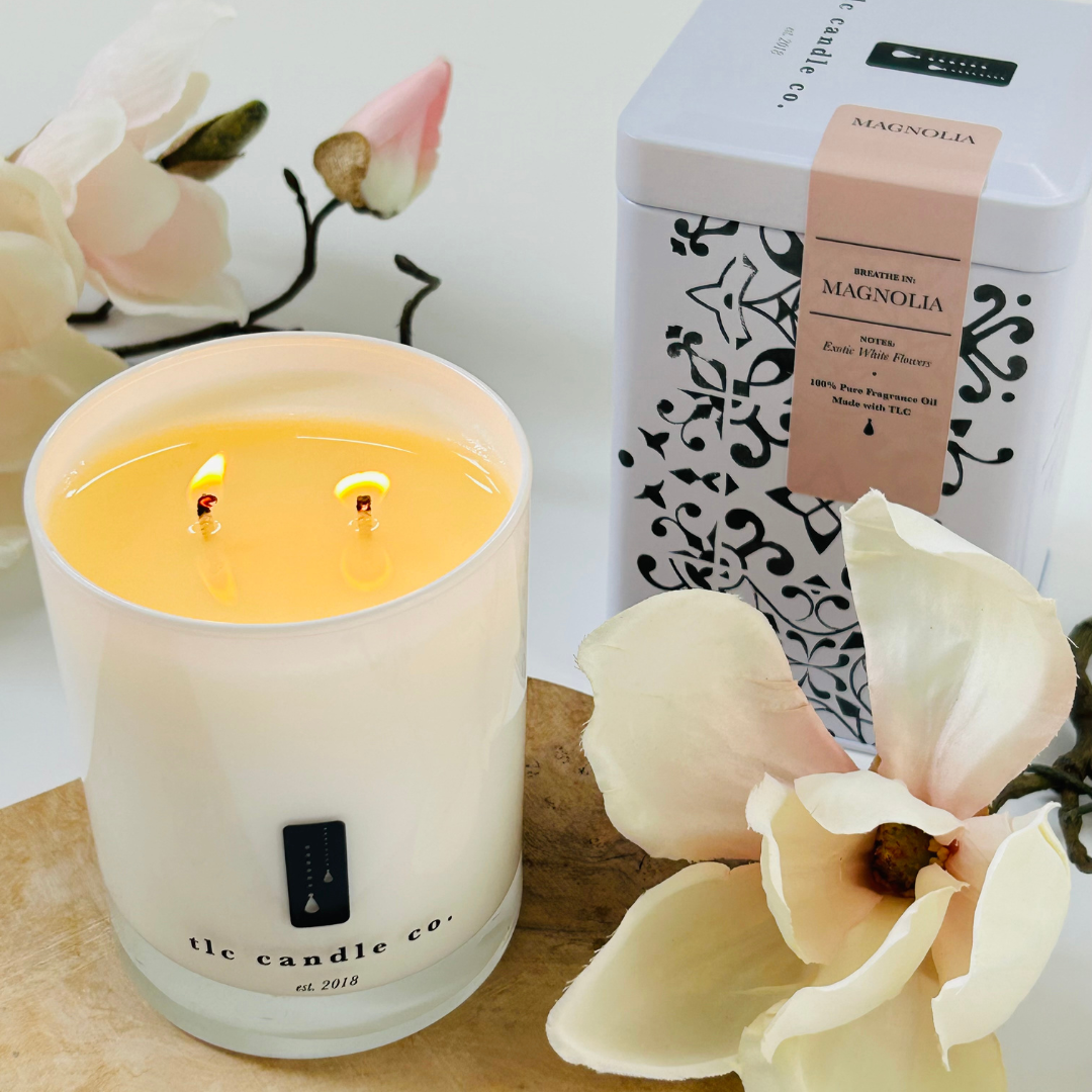 Magnolia - Exotic White Flower Soy Candle